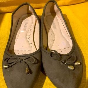 Steven Ella Olive green flats